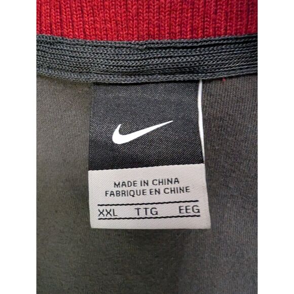 Nike Alabama Track Jacket Mens XXL 2XL Grey Gray Roll Tide Crimson Tide - Picture 6 of 10